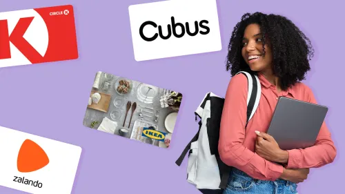 De beste gavekortene til student